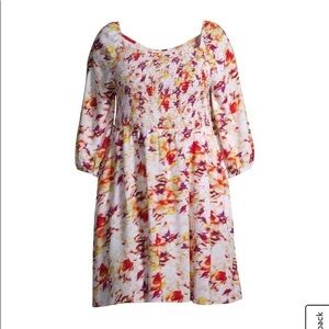 NWT size 0X (14W) dress terra & sky